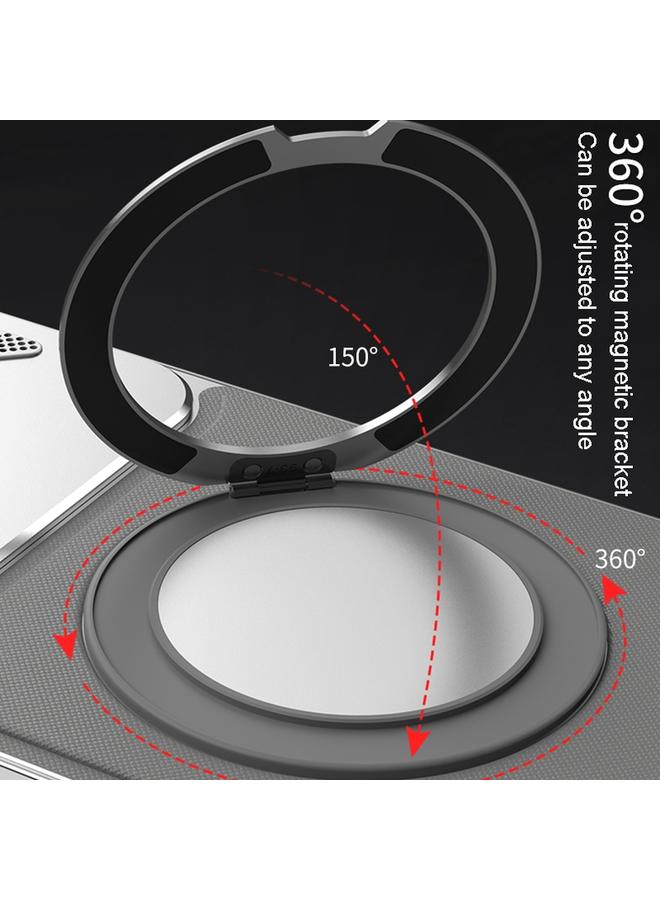 S-TOP Case For iPhone 13 Metal Snap Buckle 360 Degree Rotating MagSafe Magnetic Holder Phone Case - Image 3