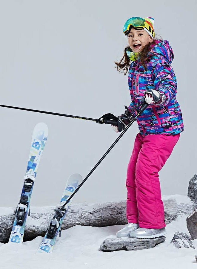 HOTIAN Boys Ski Jacket Snow Jacket Pants Suits Windproof Waterproof Winter Coats, Style3, 14 - Image 3