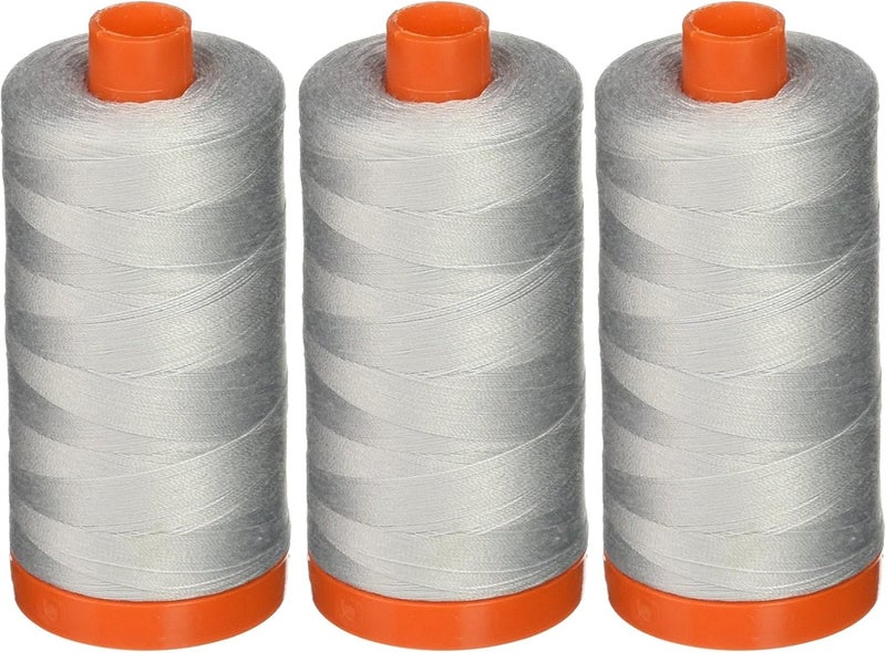 3-PACK - A1050-2600 Mako Cotton Thread Solid 50WT 1422Yds Dove