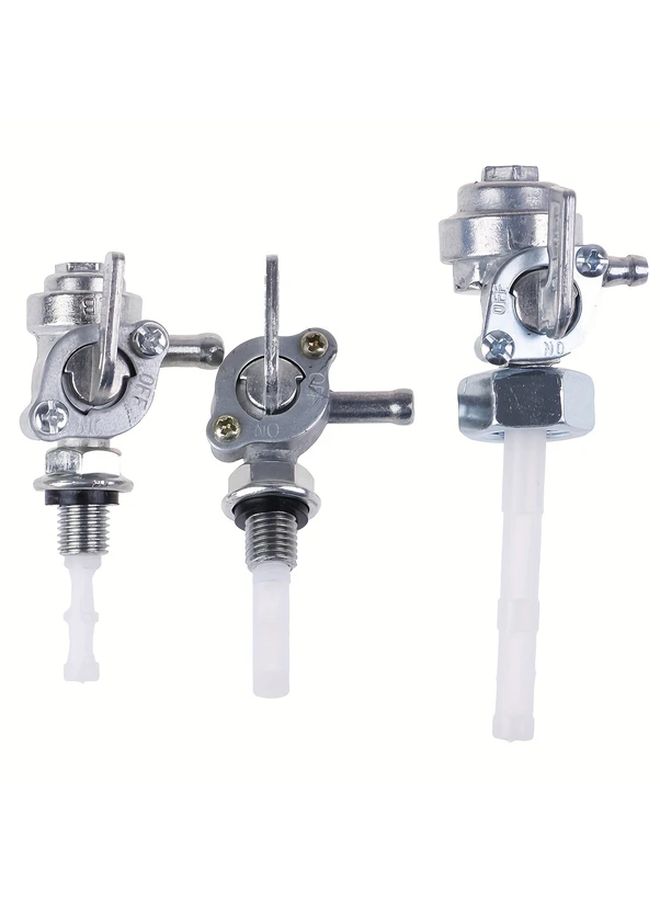 External Thread Fuel Tank Petcock Shut Off Valve Switch Filter For Generator Engine - Image 4