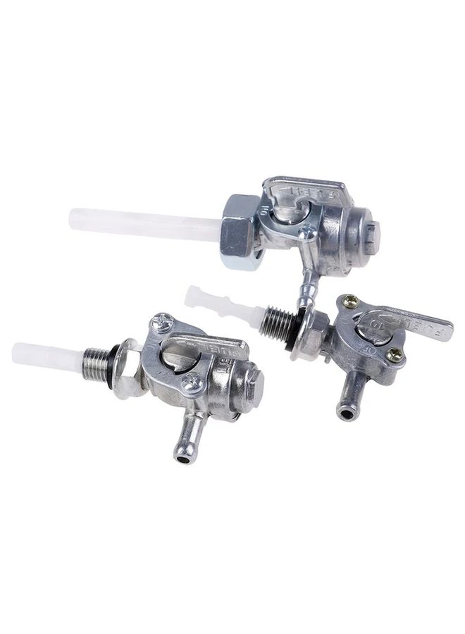 External Thread Fuel Tank Petcock Shut Off Valve Switch Filter For Generator Engine - Image 3