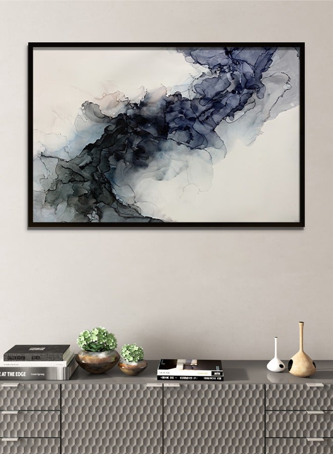 4gdran Canvas Wall Art For Wall Decoration Abstract Design With A Hollow Frame Size 120x80cm One Piece  - Image 2