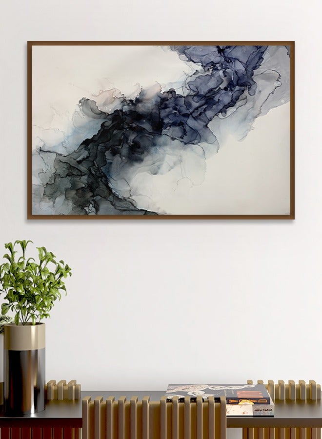 4gdran Canvas Wall Art For Wall Decoration Abstract Design With A Hollow Frame Size 120x80cm One Piece  - Image 4