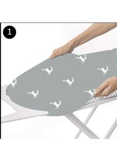 Tekno Trust Felt (Gift) Gray Ironing Board Cover Cloth 1 Piece Protective Net Ironing Pad Gift Micro Poly  - Image 3