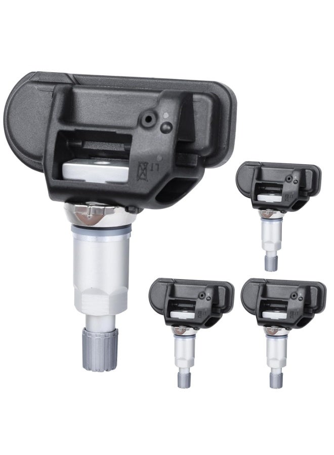 TPMS Sensor Fits for Smart Fortwo, Mercedes Benz C300 C350 C63/CL63 AMG CL550 CL600 B250 C230 C250 C280 E350 ML350 & More, 4-Pack Tire Pressure Monitoring System Sensors Replace# A0009050030 - Image 1