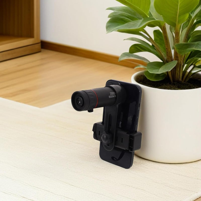 2000x24 High Definition Monocular Telescope with Universal Smartphone Adapter, Portable Zoom Monocular for Bird Watching, Hiking, Stargazing, and Outdoor Travel - Image 5