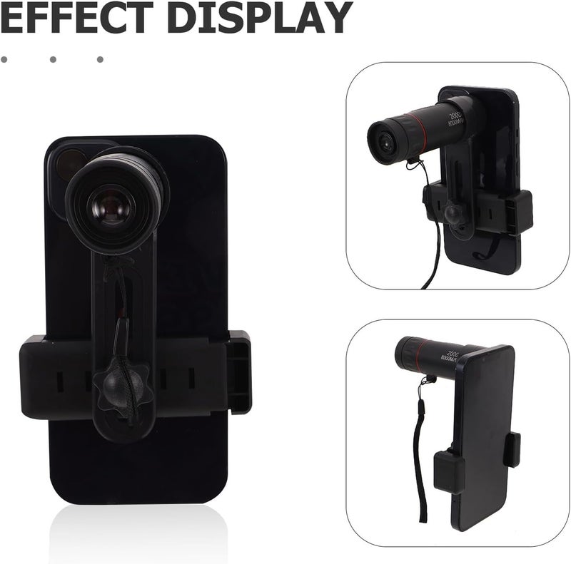 2000x24 High Definition Monocular Telescope with Universal Smartphone Adapter, Portable Zoom Monocular for Bird Watching, Hiking, Stargazing, and Outdoor Travel - Image 3