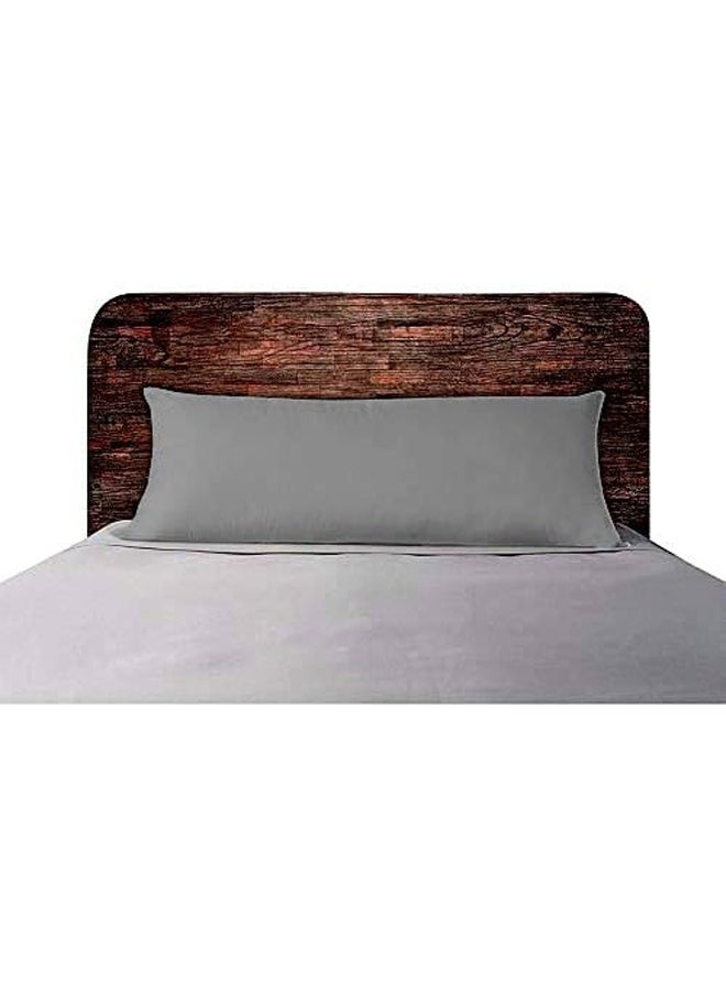 DUNISO Long Pillow, Sleeping Pillow - Adult Body Pillow - Full Body Pillow With Zipper Cover - 50cm x 100cm (Grey) Bedside Cushion, Sofa Large Backrest, Designed To Provide a More Comfortable Sleep, Can Be Used By Multiple People At The Same Time, Also Suitable For Side Sleepers - Image 3