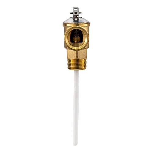 RecPro 3/4" RV Pressure Relief Valve with 4" Epoxy-Coated Probe - Image 2