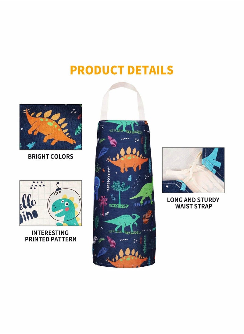 2 قطعة مآزر للأطفال مئزر طباخ خبز - Image 3