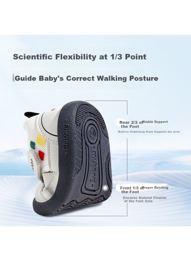 Pastoral Baby Soft Sole Sandals Toddler Boys Summer Breathable Hollow Out Girls Shoes Rabbit Pink White Size 17 - Image 3