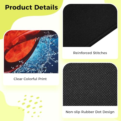 Anjetan Drum Rug, Drum Mat, Electrical Drum Carpet Soundproof Rug Pads Drum Accessories for Electric Drums Jazz Drum Set, Gift for Drummers, Drum Accessories, 47” x 63” - Image 3