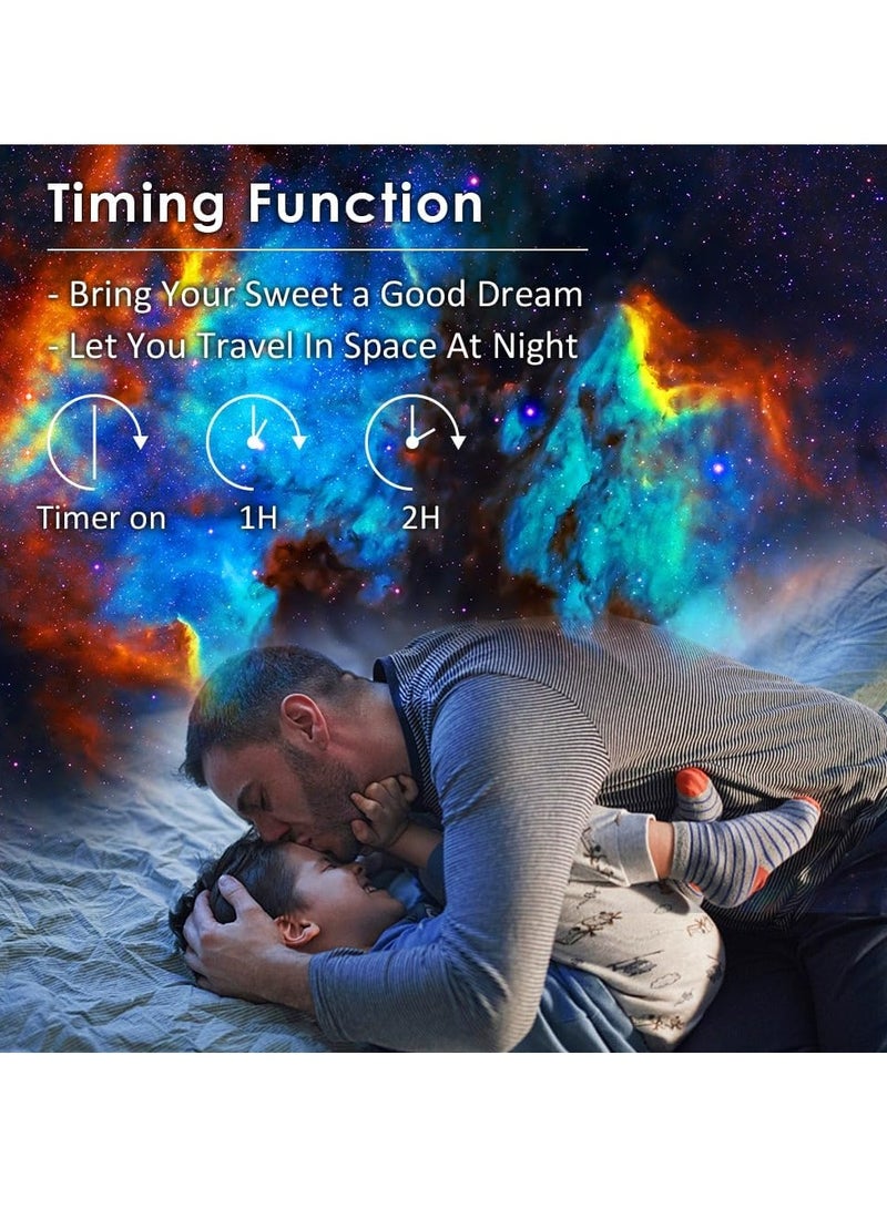 TIGER Star Projector Planetarium Galaxy Projector for Bedroom - 360 Degree Rotation with 13 Replaceable Galaxy Discs, 4K Projection, Large Coverage Area, Night Sky Light for Kids & Adults, Ideal for Sleep, Relaxation & Home Décor - Image 5