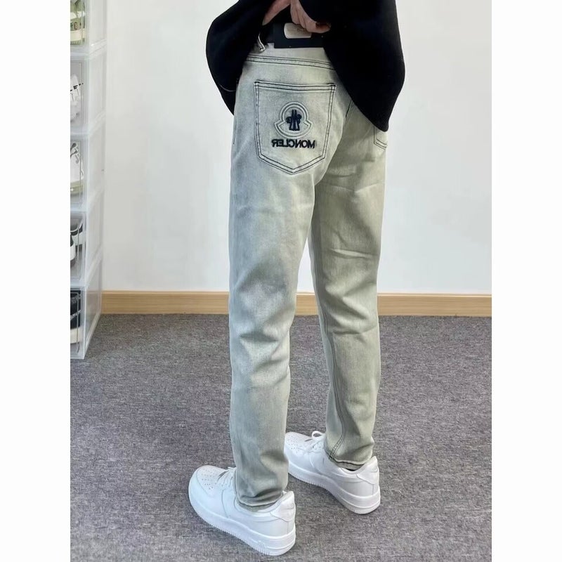 Unisex Classic Denim Jeans Loose Fit Daily Outdoor Wear - Image 5