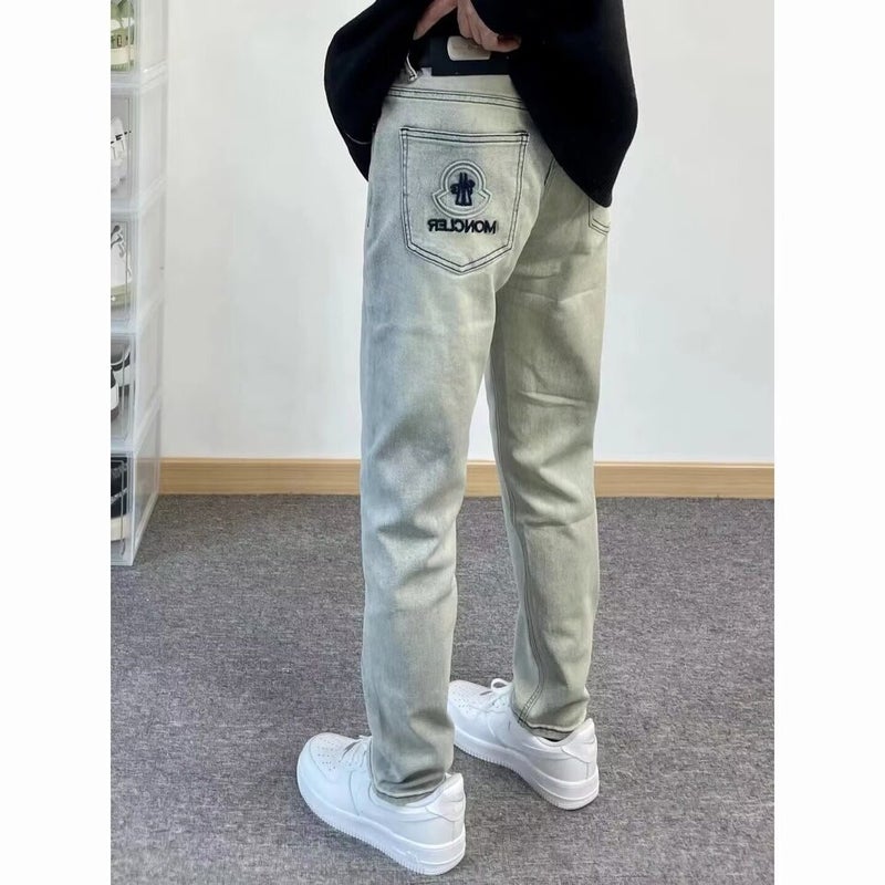 Unisex Classic Denim Jeans Loose Fit Daily Outdoor Wear - Image 2