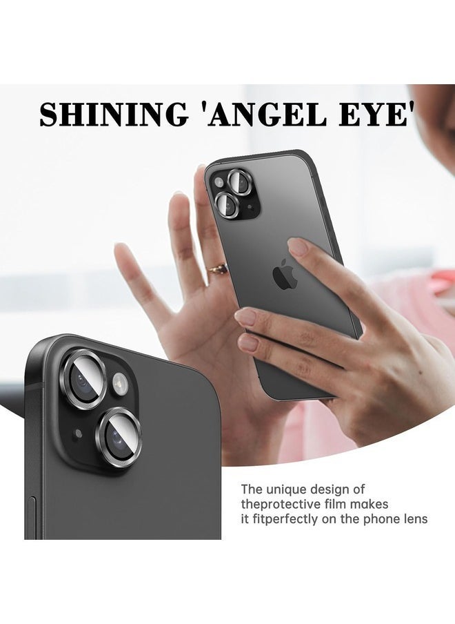 Raxoom Premium Camera Lens Protector for iPhone 16/16 Plus â€“ Tempered Glass with Metal Rings and Auto-Alignment Feature - Image 4