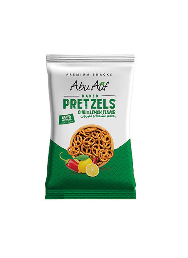Abu Auf Pretzels Hot Sauce And Lemon 28-32g 