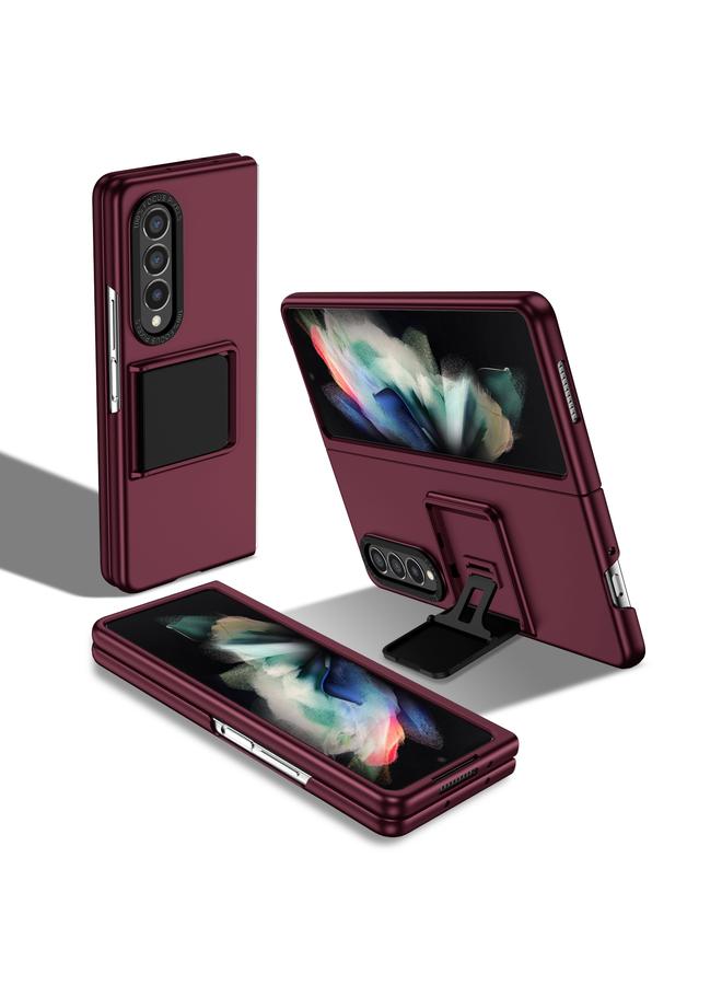 اس-توب جراب لهاتف Samsung Galaxy Z Fold3 5G، جراب ثلاثي الأبعاد قابل للطي مع حامل هاتف الكمبيوتر الشخصي - Image 1