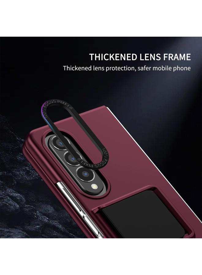 اس-توب جراب لهاتف Samsung Galaxy Z Fold3 5G، جراب ثلاثي الأبعاد قابل للطي مع حامل هاتف الكمبيوتر الشخصي - Image 5