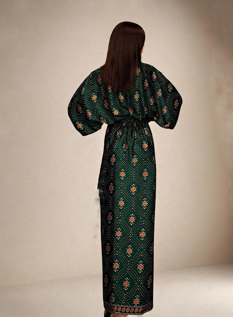 Ecstacy  Printed Drape dress for Women | Best Price UAE