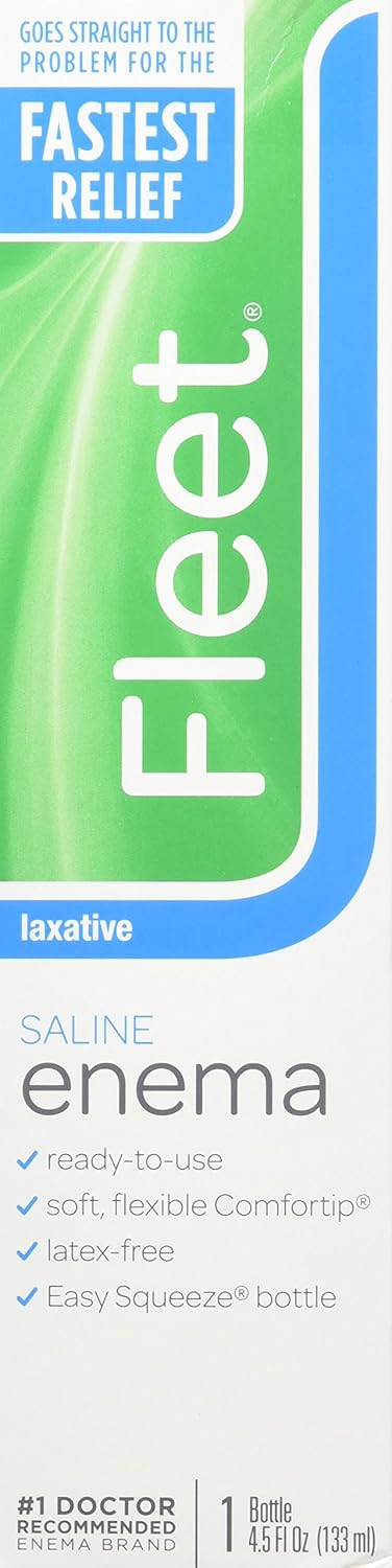 Fleet حقنة ملينة فليت سالين للإمساك 45 أونصة سائلة - Image 2