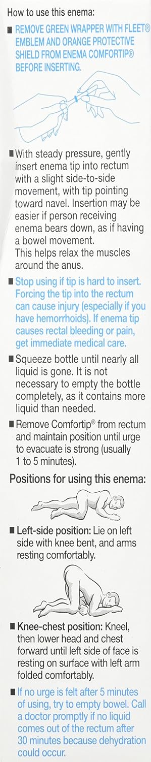 Fleet حقنة ملينة فليت سالين للإمساك 45 أونصة سائلة - Image 3