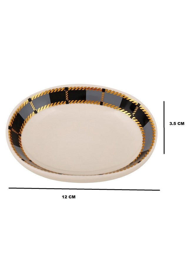 Skywalk Ceramic Bathroom Set of 4 Pieces - Soap Dispenser, Beaker/Tumbler, Soap Dish, Brush Holder for Bathroom Décor and Home Gift Set White - Image 5