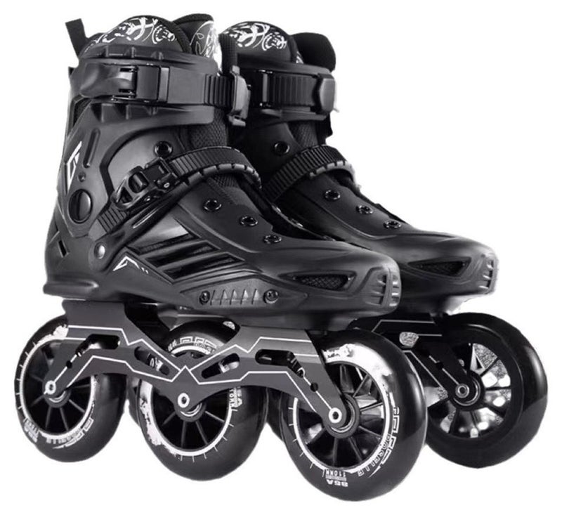 LIMOS Inline Skates 3 Wheels 110mm Roller Skate Blades for Adults Professional Outdoor Speed Skates - Image 1