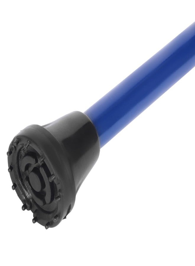 عصا المشي المساعدة النشطة من دكتور تورسو، قابلة لتعديل الارتفاع، مصنوعة من الفولاذ الطري المتين، مناسبة للرجال والنساء والمرضى وكبار السن. (أزرق) - Image 4