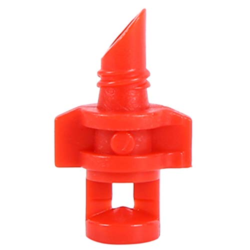 SUCOHANS 360 Degree Micro Sprayer Fan Jet Hydroponic Aeroponic Misters Cloners - 360 Sprayer Red (100) - Image 3