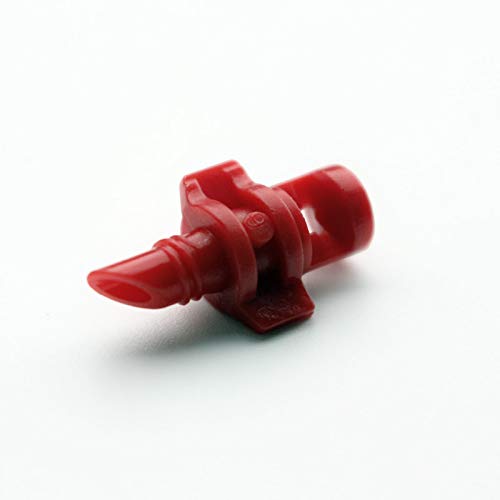SUCOHANS 360 Degree Micro Sprayer Fan Jet Hydroponic Aeroponic Misters Cloners - 360 Sprayer Red (100) - Image 4