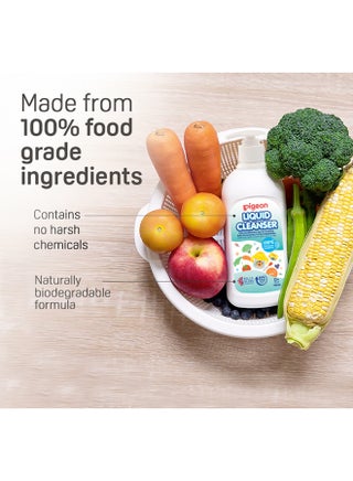 Liquid Cleanser For Baby Bottles, Accessories, Fruits And Vegetables 700 ML, 0 Months + - view 4