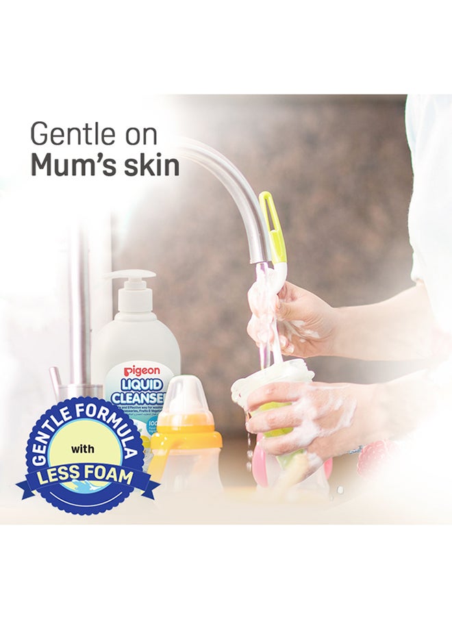 pigeon - Liquid Cleanser For Baby Bottles, Accessories, Fruits And Vegetables 700 ML, 0 Months + - Image 1