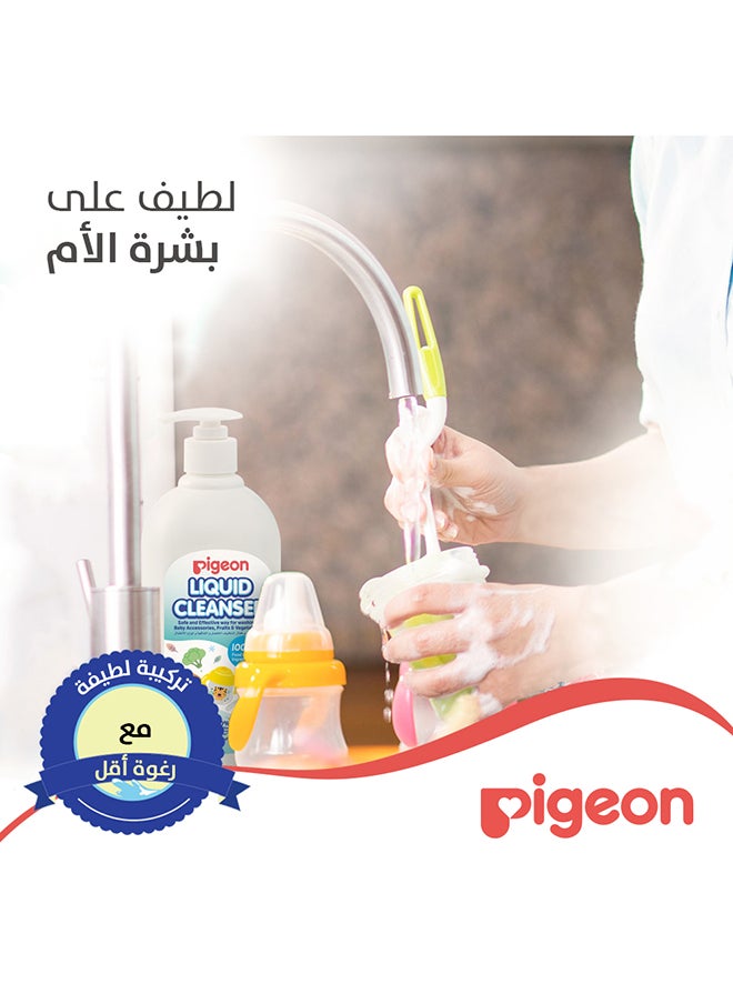 pigeon - Liquid Cleanser For Baby Bottles, Accessories, Fruits And Vegetables 700 ML, 0 Months + - Image 1