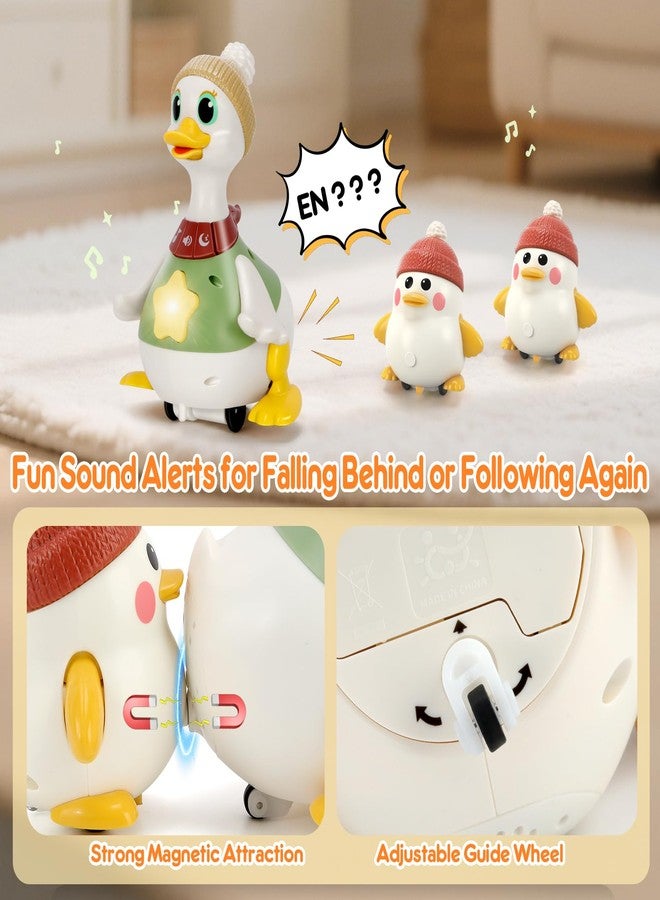 KETIEE Tummy Time Baby Toys 6-12 Months: Musical Dancing Duck Family for Babies, Little Ducks Crawling Toy Set, Interactive Duck Infant Toys for 1 2 Year Old Boy Girl Gifts Stocking Stuffers Birthday - Image 5