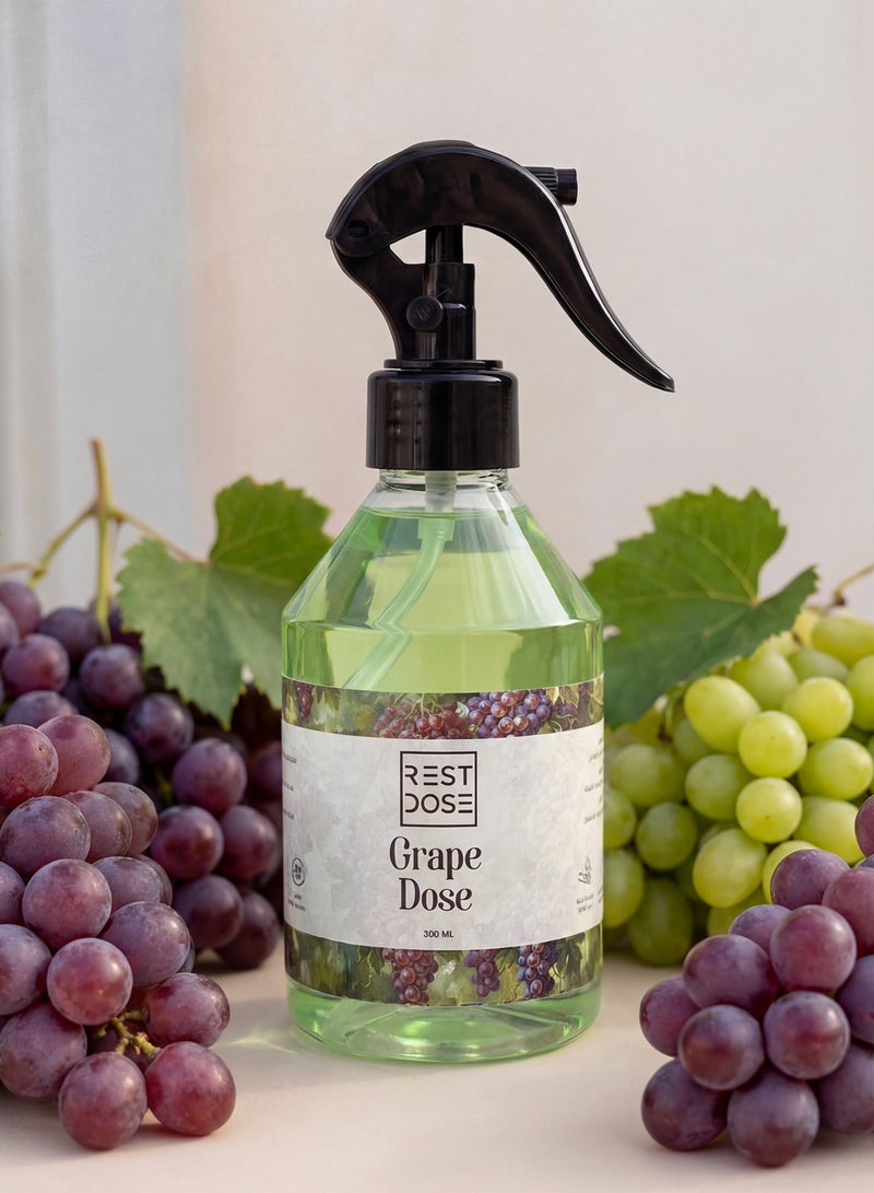 رست دوز معطر مفارش وغرف برائحة العنب – عطر منزلي منعش يدوم طويلاً 300 مل - Image 1