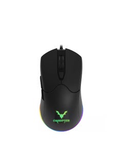 Generic CHIROPTER X112 RGB Backlit Gaming Mouse with Ergonomic Design and Adjustable DPI up to 3600-BLACK  - Image 2