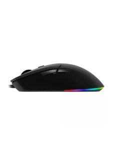 Generic CHIROPTER X112 RGB Backlit Gaming Mouse with Ergonomic Design and Adjustable DPI up to 3600-BLACK  - Image 4