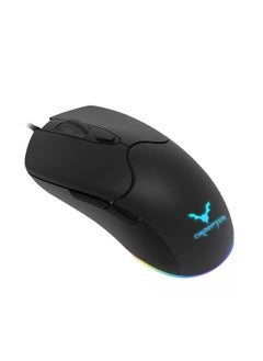Generic CHIROPTER X112 RGB Backlit Gaming Mouse with Ergonomic Design and Adjustable DPI up to 3600-BLACK  - Image 5