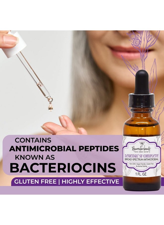 resurrectionbeauty - Leucidal® Sf Complete Broad Spectrum Preservative Ingredient For Diy Vitamin C Ascorbic Acid & Hyaluronic Acid Powder Serum Facial Lotion & Other Cosmetic Making Formulations 1 Oz Resurrectionbeauty - Image 1