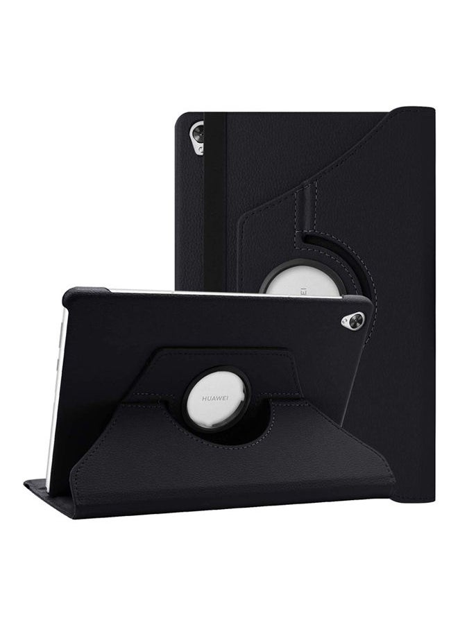 Generic - Structure 360 Degree Flip Case Pouch For Huawei Mediapad M6 10.8 Tablet 2019 With Stand & Auto Sleep/Wake Black - Image 1