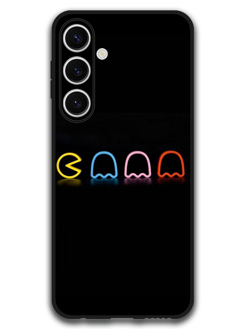 Theodor Protective Case Anti Scratch Shock Proof Bumper Cover For Samsung Galaxy S24 FE Pacman - Image 1