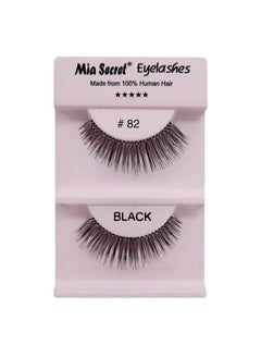 Regular Natural Eyelashes  Natural Style False Eyelash  Invisible Clear Band  Reusable And Lightweight  4 Pack (El82)