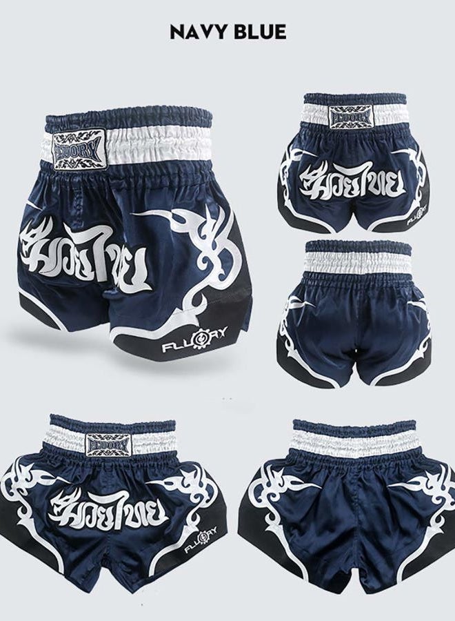 FLUORY Muay Thai Fight Shorts,MMA Shorts Clothing Training Cage Fighting Grappling Martial Arts Kickboxing Shorts Clothing - Image 3