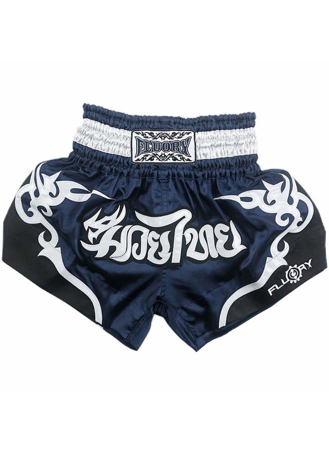 FLUORY Muay Thai Fight Shorts,MMA Shorts Clothing Training Cage Fighting Grappling Martial Arts Kickboxing Shorts Clothing - Image 2