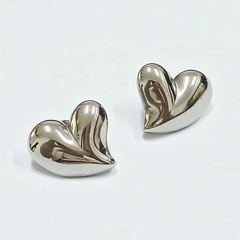 The Black Pearl Accessories Silver Stainless Steel Earring - Image 2