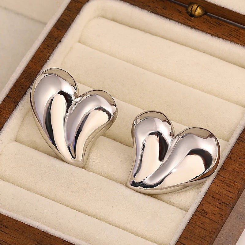 The Black Pearl Accessories Silver Stainless Steel Earring - Image 4