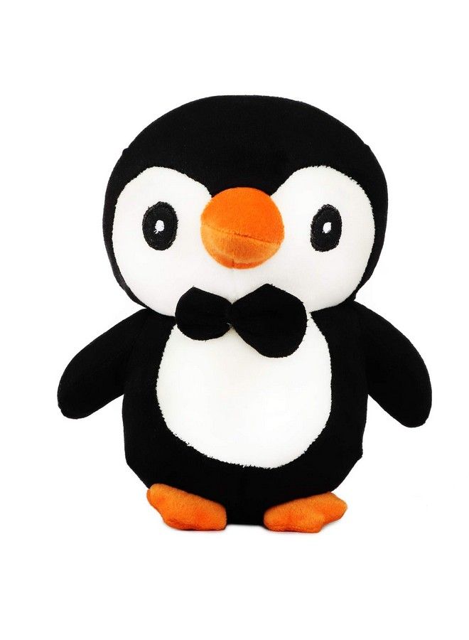 Webby Soft Animal Plush Penguin Toy 20Cm Black - Image 2