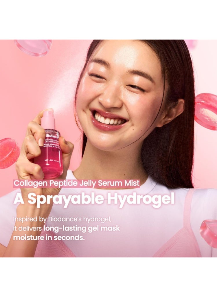 بيودانس Biodance Collagen Peptide Jelly Serum Mist ميست سيروم كوري بالكولاجين والببتيد للترطيب والإشراق - Image 3