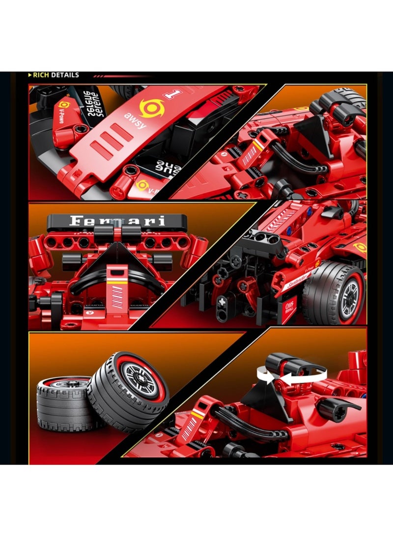 ألعاب بناء سيارات التحكم عن بعد 2 في 1 للأولاد من سن 5 إلى 12 عامًا، أنشطة STEM ممتعة للأطفال وأعياد ميلاد رائعة للأولاد من سن 5 و6 و7 و8 و9 و10 سنوات فما فوق، مجموعة بناء سيارات التحكم عن بعد 2 في 1 للبناء - Image 3